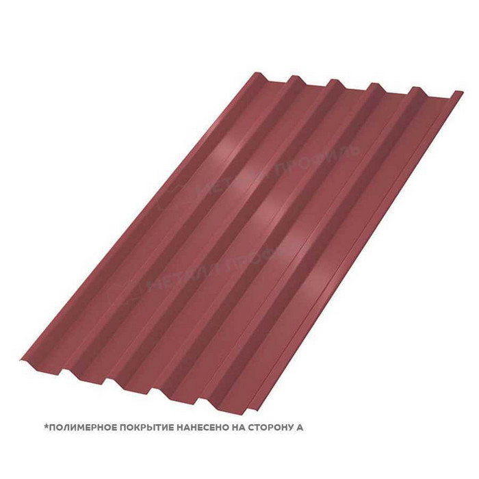 Профлист Металл Профиль С-44 0,5 NormanMP RAL 3011 Коричнево-красный